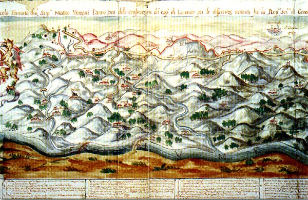 carta della Val di Vara 178 d.c.